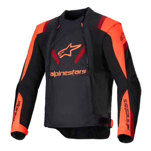 Alpinestars T-Stunt Air Jacket Black/Red Fluo